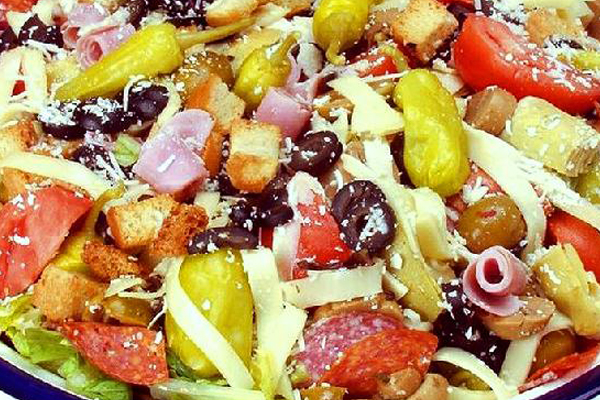 Fresh salad dishes in Marblehead, MA at Mino's Roast Beef